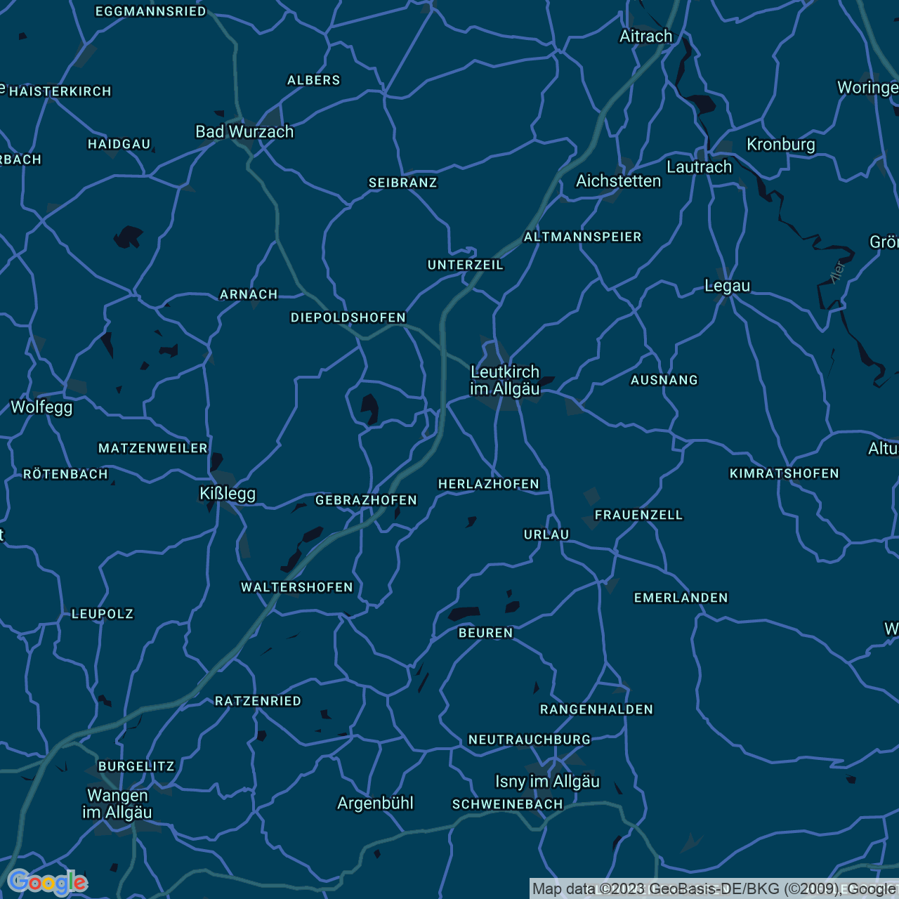 GPS-Streckenkarte