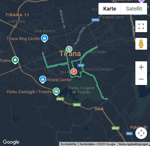 Google Maps Route Preview